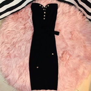 ❌ SOLD ❌ Tube Black Dress